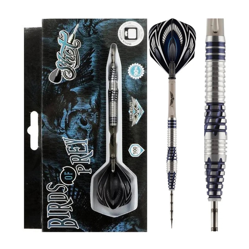 Shot Birds of Prey Falcon 90% Tungsten Steel Tip Darts 23 GRAM