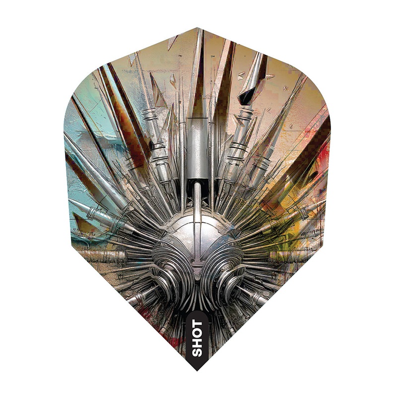 Shot Gnarly Shredda Dart Flights No6 Shape
