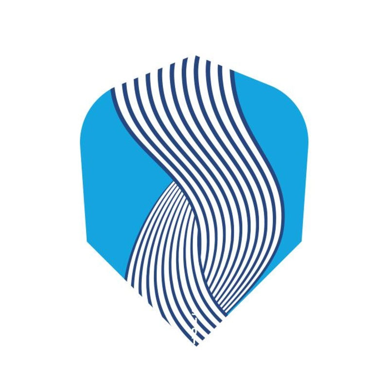 Shot Zen Roshi Dart Flight Set-Small Standard Standard 100 Micron Polymer