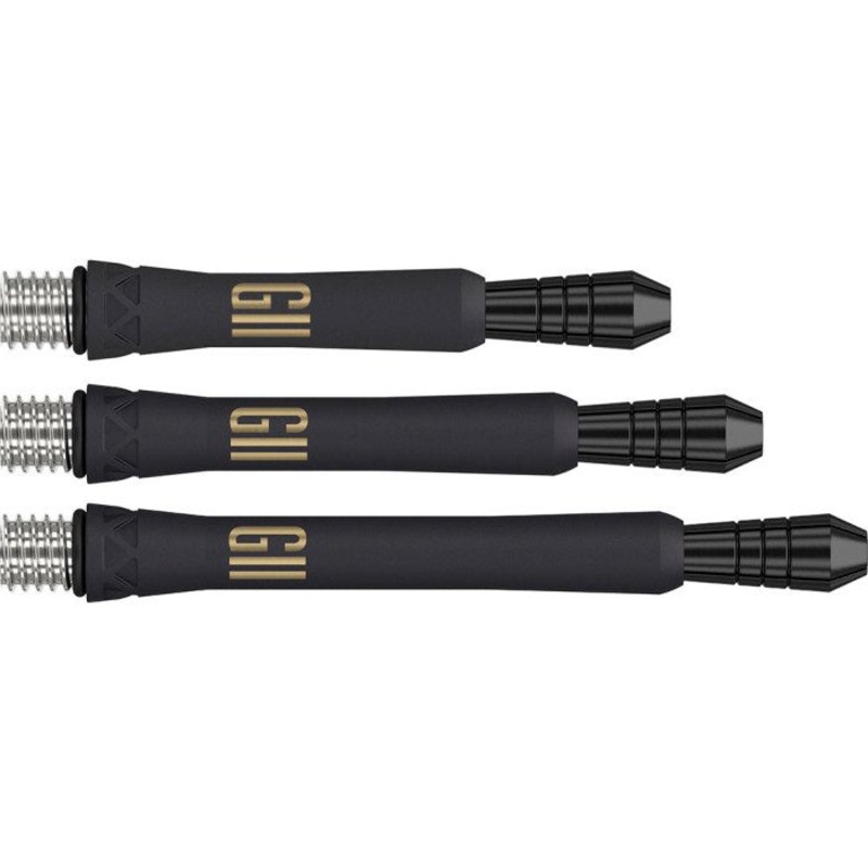 Target Darts Phil Taylor Raw Power G11 Shafts Black Short