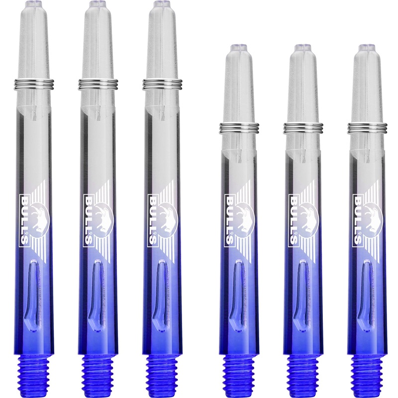 *Bulls X-Ray Shafts – Dart Stems – Gradient – Blue Medium