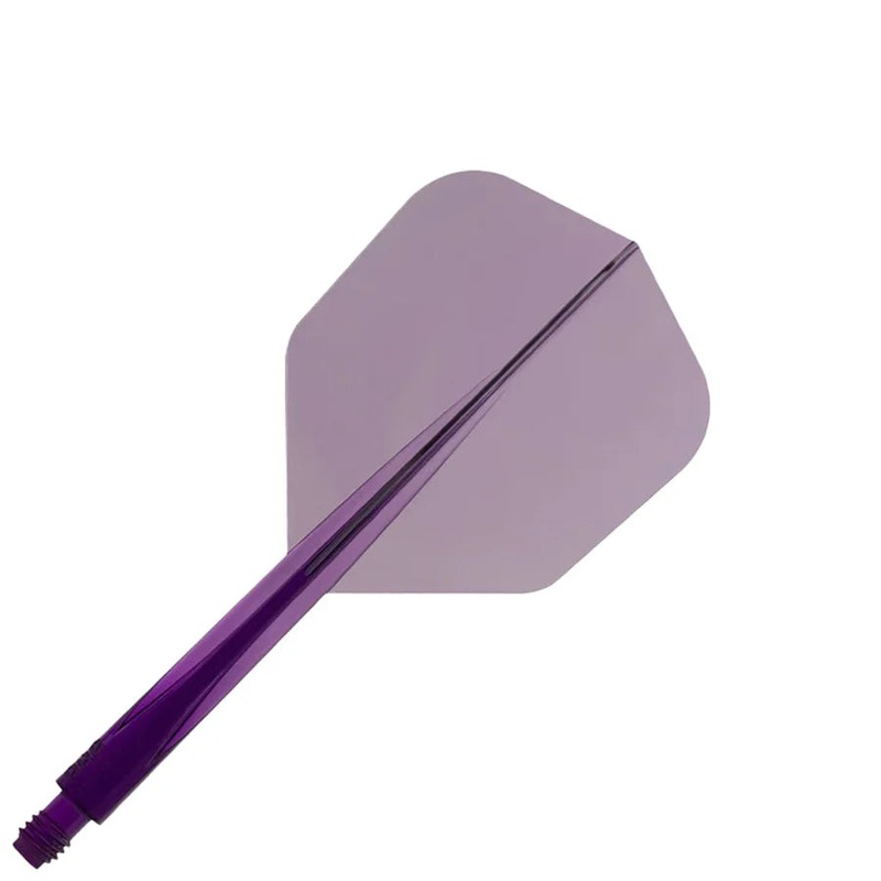 Condor Axe Flight System – Shape – Clear Purple – Short