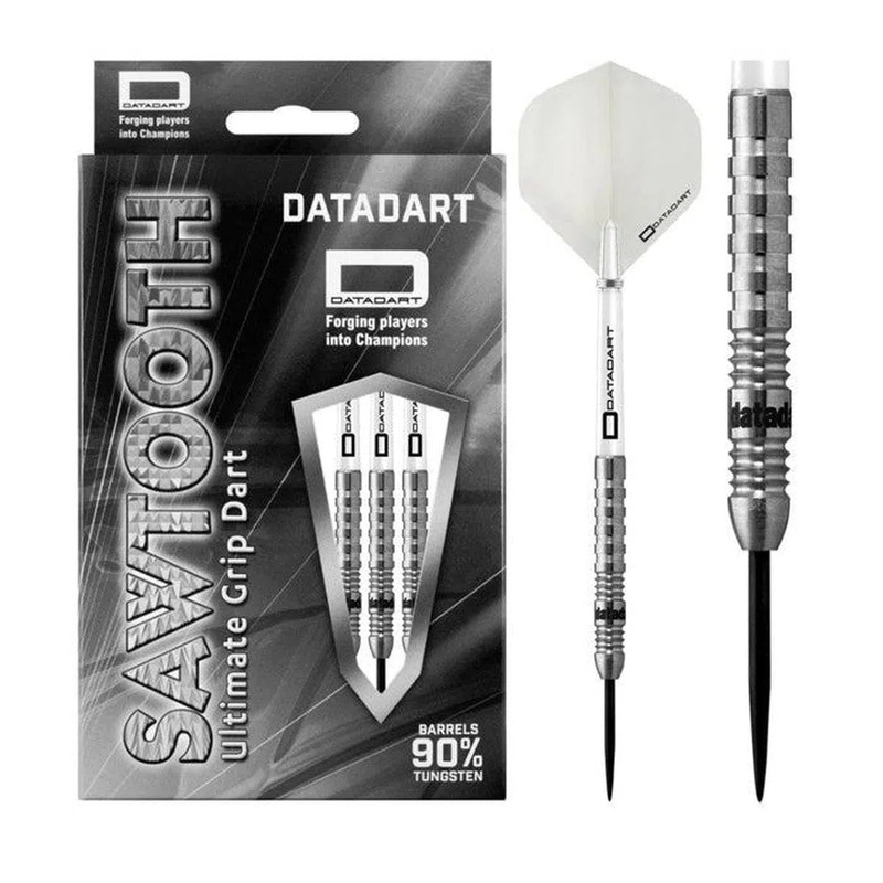 DataDart Sawtooth 90% Tungsten Steel Tip Darts 21 GRAM