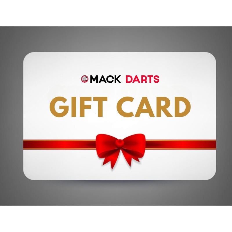 Mack Darts e-Gift Card $10.00