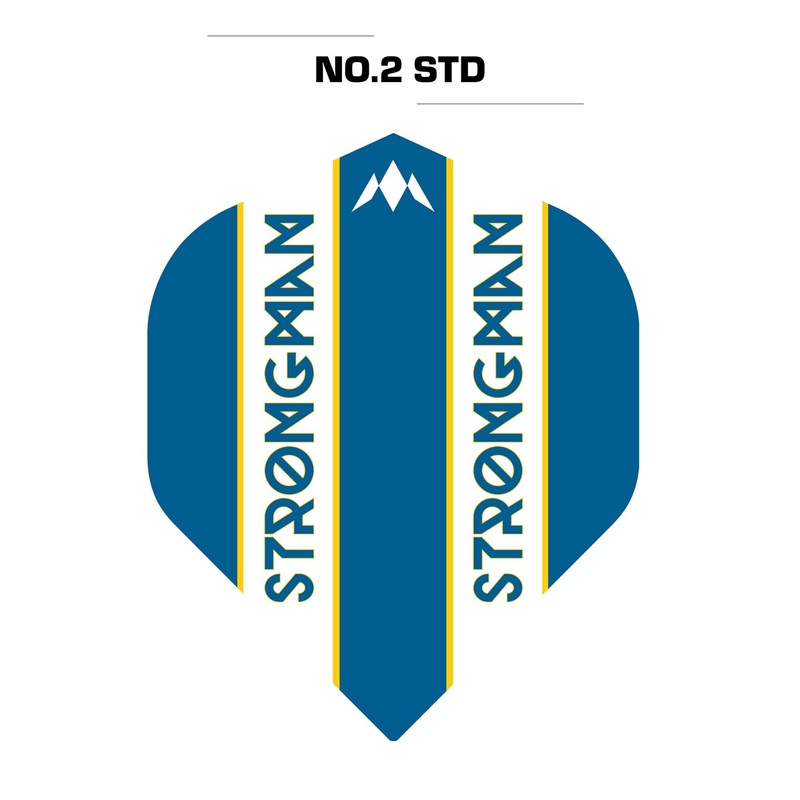 Mission Solo Dart Flights – 100 Micron – Std – No2 – Dennis Nilsson