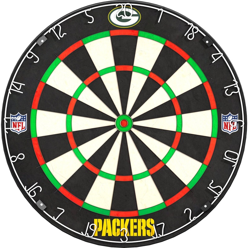 NFL – Professional Dartboard – Official Licensed – Green Bay Packers