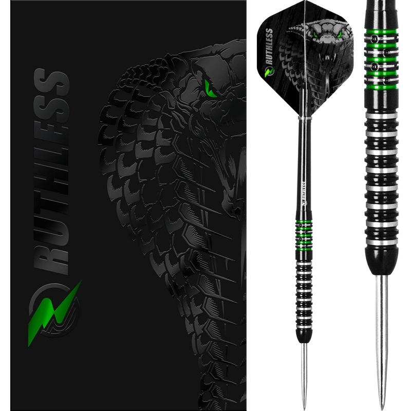 Ruthless Darts – Steel Tip – 90% Tungsten – Cobra 22g