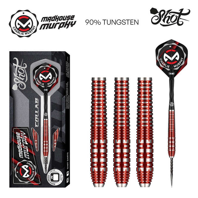 Shot Charlie Murphy 90% Tungsten Darts 23 grams