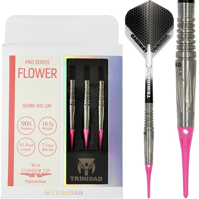 Trinidad Pro – Soft Tip Darts – Seong Hye Lim – Flower 18g