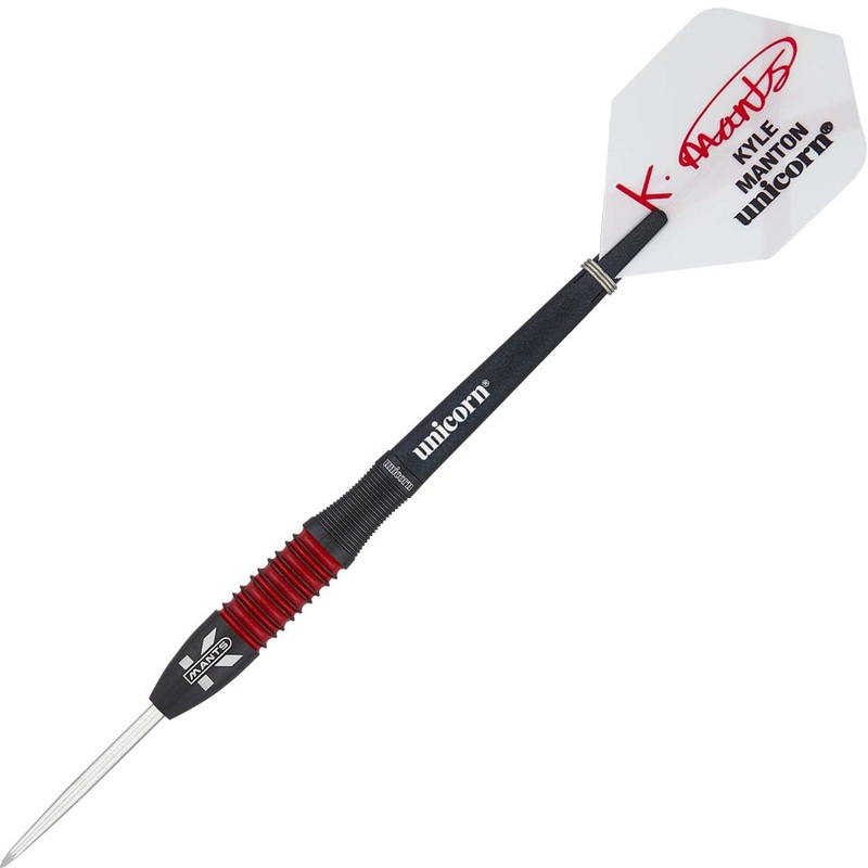 Unicorn Kyle Manton Gen180 Steel Tip Darts – 26gm