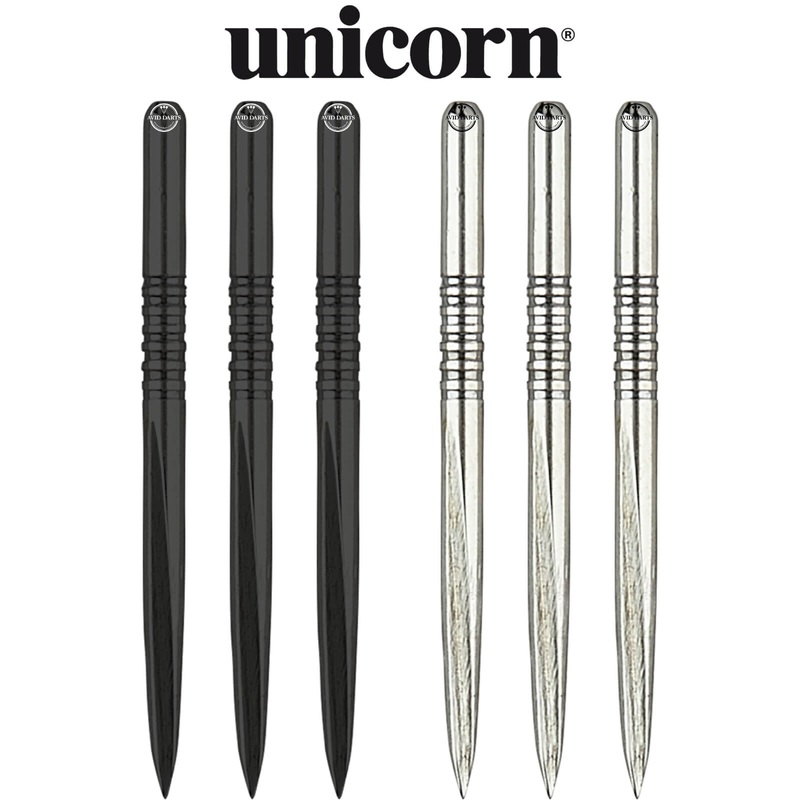 Unicorn – Volute Grooved Dart Points – 36mm Black