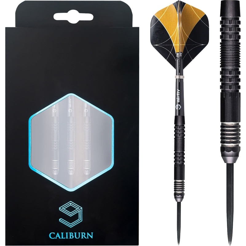 Caliburn Matrix I Darts – Steel Tip – 90% – C1 – Black 23g