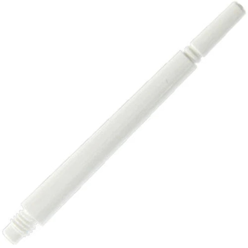 Cosmo Fit Flight Gear Normal Spinning Dart Shafts – X-Long #8 (42.5mm) White Normal Shaft Only Length – 42.5mm White