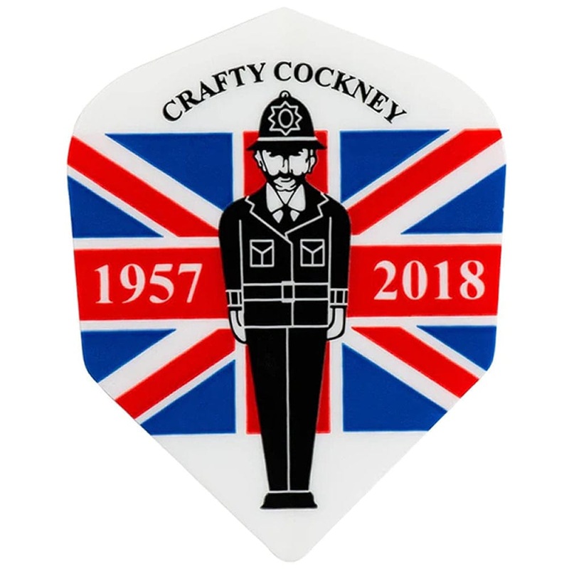 Eric Bristow Dart Flights – No2 – Std – Crafty Cockney – 1957-2018