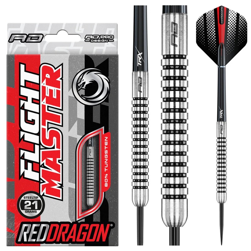 Fury 1 80% Tungsten Steel Tip Darts by Red Dragon 21 Gram