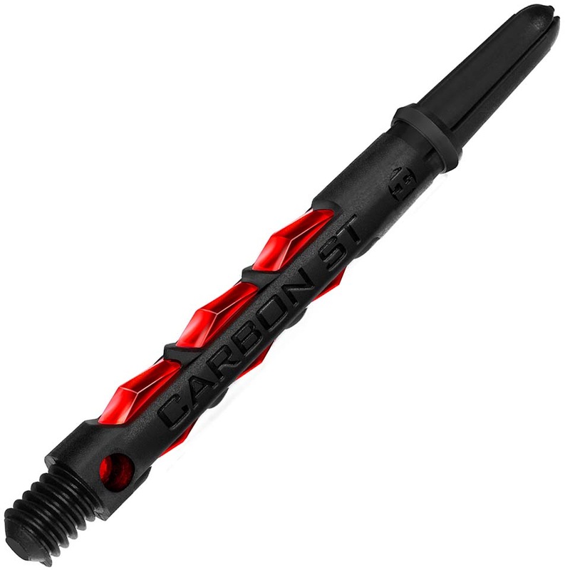Harrows Carbon ST Dart Shafts – Medium Red