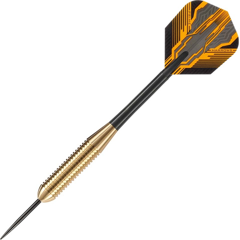 Harrows Club Brass Ringed Steel Tip Darts – 22gm