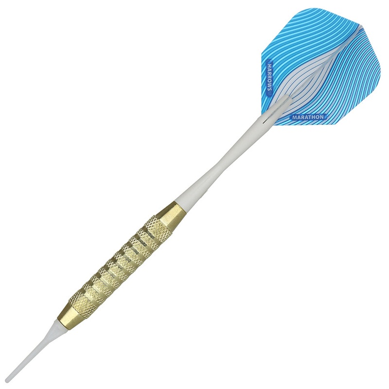 Harrows Pro Brass Gold Soft Tip Darts – 18gm