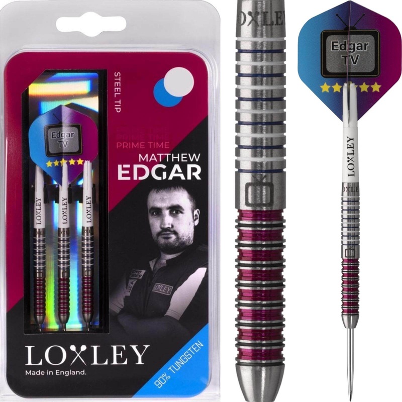 Loxley – Matthew Edgar Darts – Steel Tip – 90% Tungsten – 21g 23g 21 grams