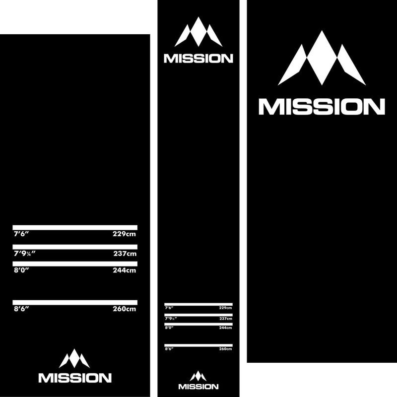 Mission – Heavy Duty Rubber Dart Mat