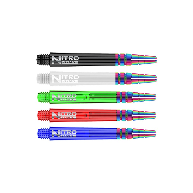 Nitro Ionic Dart Stems by Red Dragon Short White