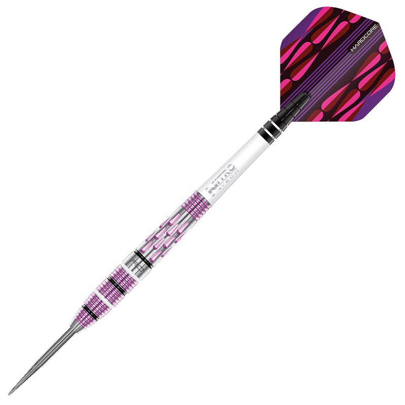 Red Dragon Artura Shocking Pink Steel Tip Darts – 26gm