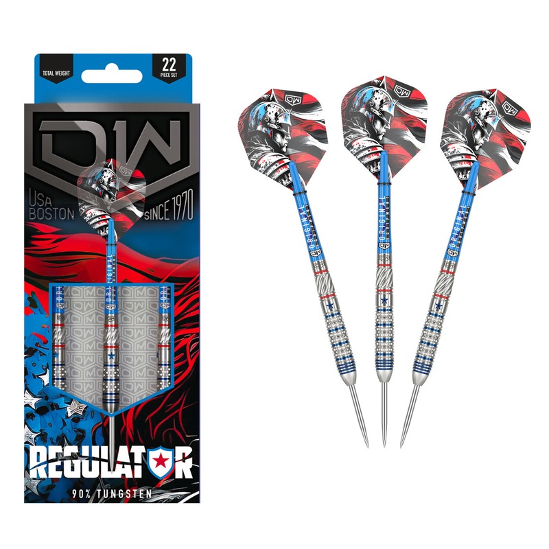 Regulator 90% Tungsten Steel Tip Darts by DW 22 Gram