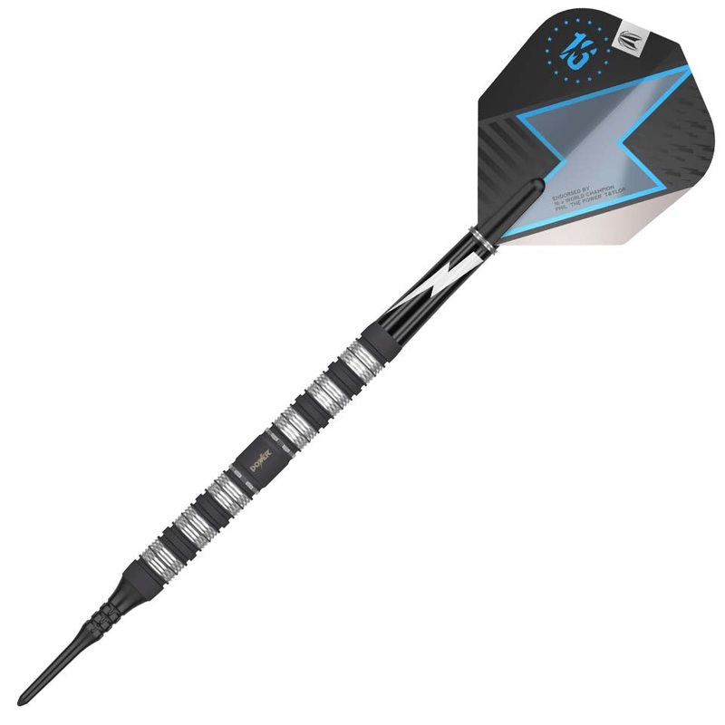 Target Phil Taylor Power Series 80 Soft Tip Darts – 18gm Black