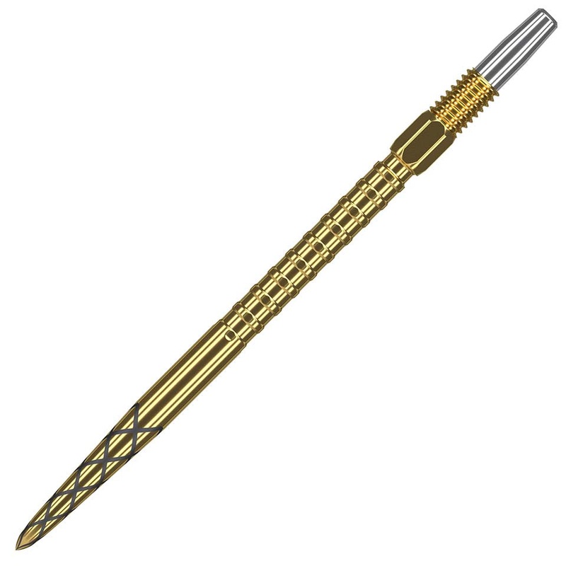 Target Swiss Diamond Pro Surge Grip Steel Points – Gold 35mm