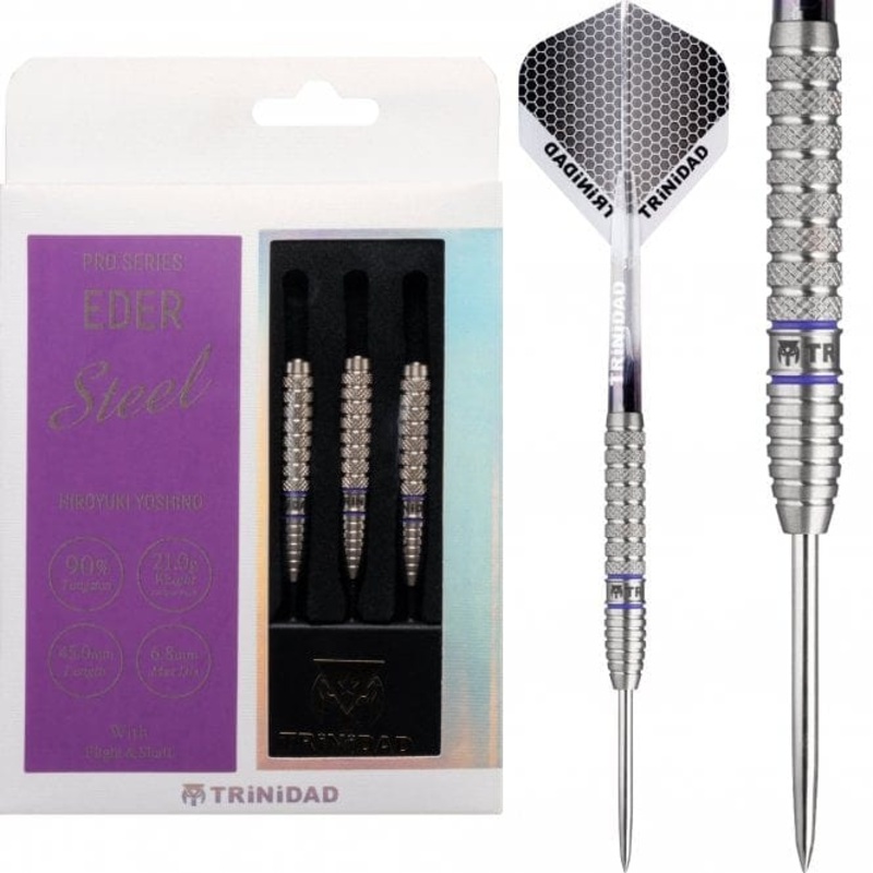 *Trinidad Pro – Steel Tip Darts – Hiroyuki Yoshino – 21g 21g