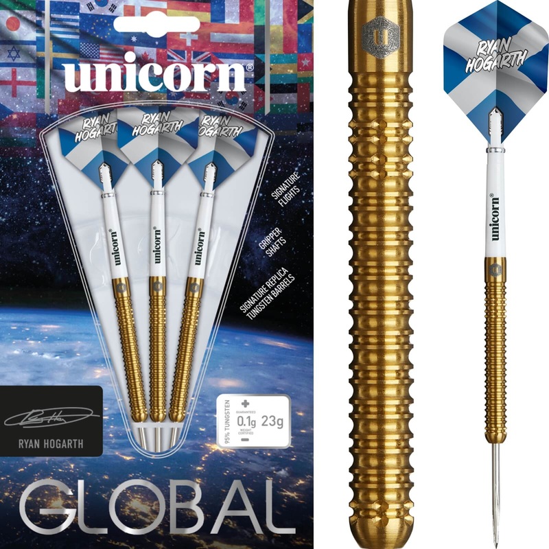 Unicorn – Ryan Hogarth Darts – Steel Tip – 95% Tungsten – 23g