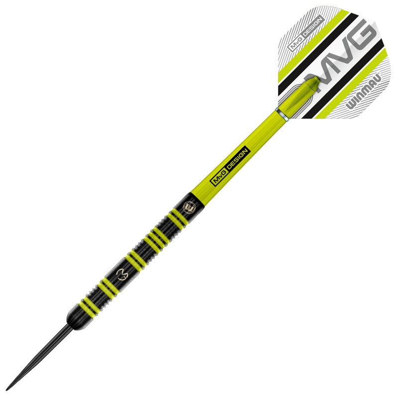 Winmau MvG Pro-Series Steel Tip Darts – 25gm