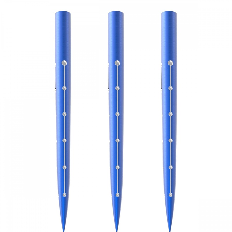 BULL’S Azza Dart Points – Replacement Spare Points – 35mm – Blue