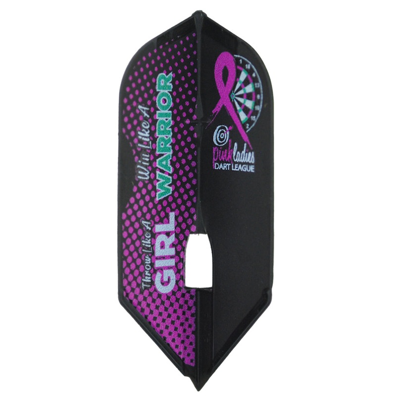 L-Style Pink Ladies Dart League 2024 Dart Flights – L6 / Slim