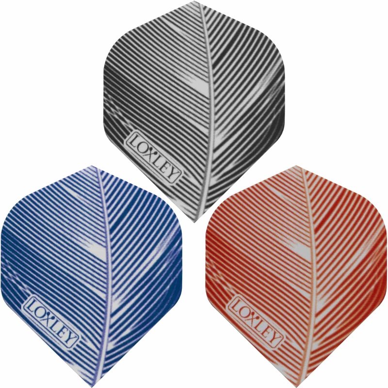 *Loxley Dart Flights – Feather 100 – No2 – Std Blue
