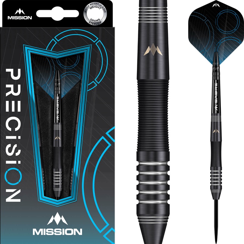 Mission – Precision Darts – Steel Tip – 90% Tungsten – 23g 25g 23 grams