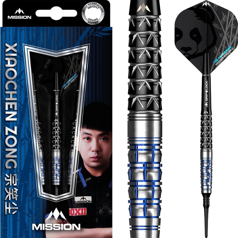 Mission – Xiaochen Zong Darts – Soft Tip – 95% Tungsten – 22g