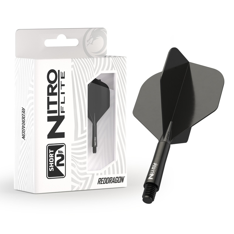 Nitro Flite –  Integrated Flight and Shaft Black & Black Short