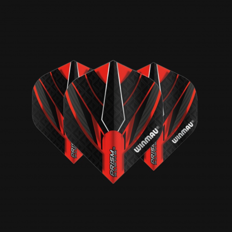 Prism Alpha Red & Black Extra Thick Standard 100 Micron Poly metronic extra thick