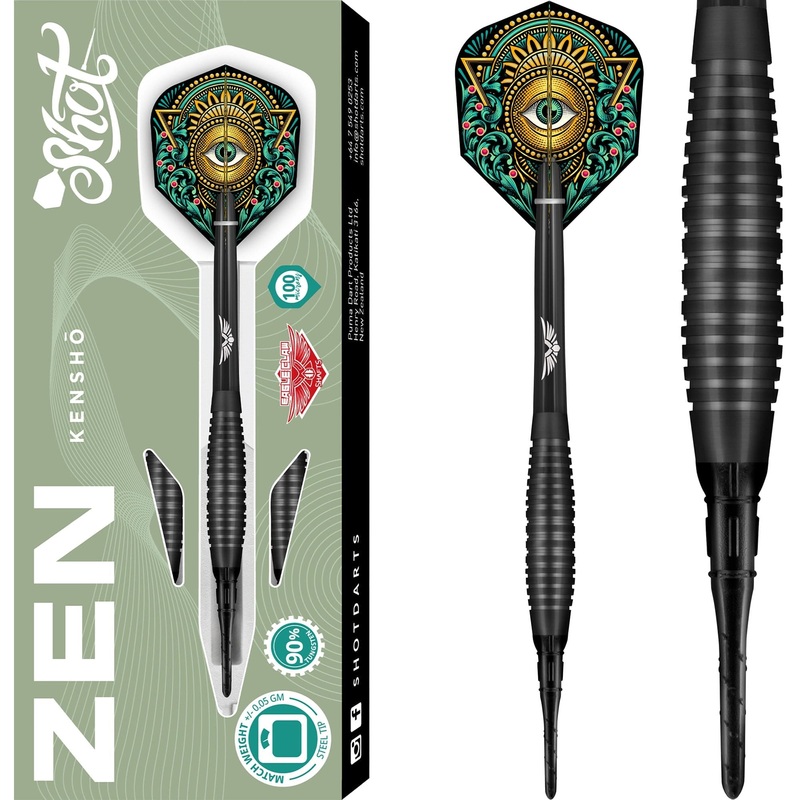 Shot Zen Darts – Soft Tip – 90% Tungsten – Kensho 18g