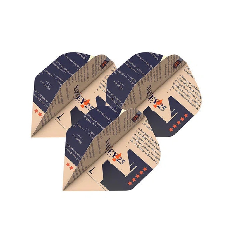 Target Darts Raymond Van Barneveld 25 No2 Flights x3 Sets