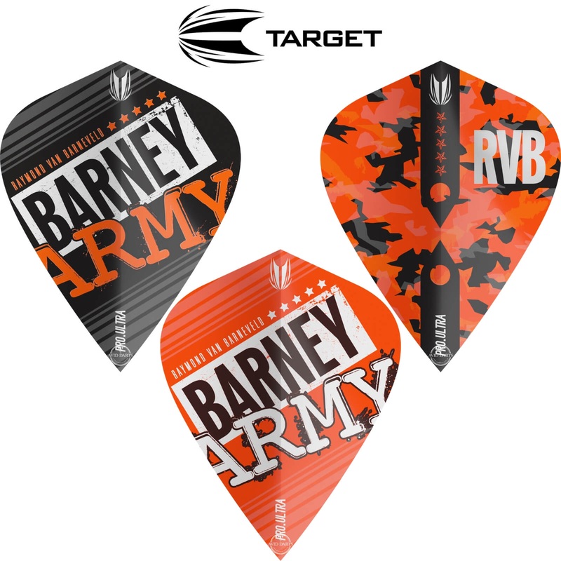 Target – Raymond Van Barneveld Barney Army – Kite Dart Flights Black