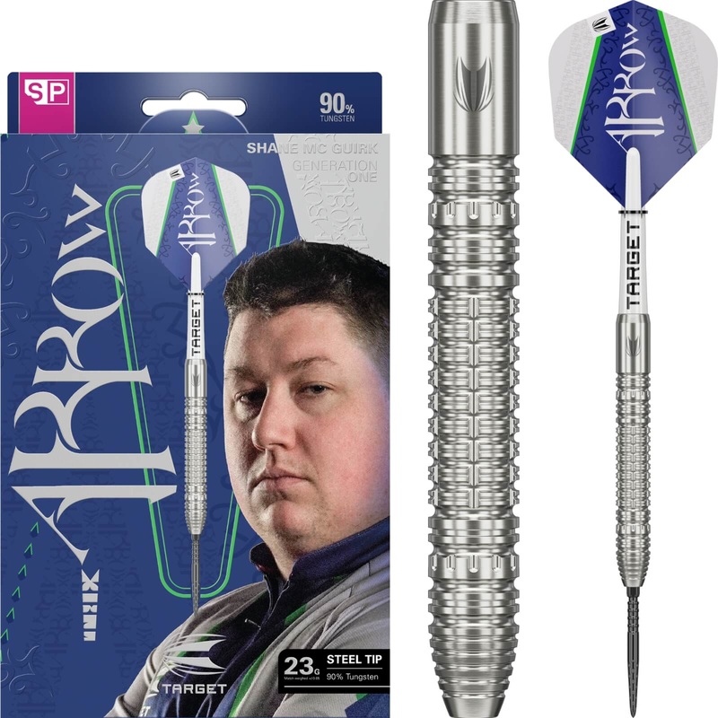 Target – Shane Mc Guirk Darts – Swiss Point – Steel Tip – 90% Tungsten – 23g