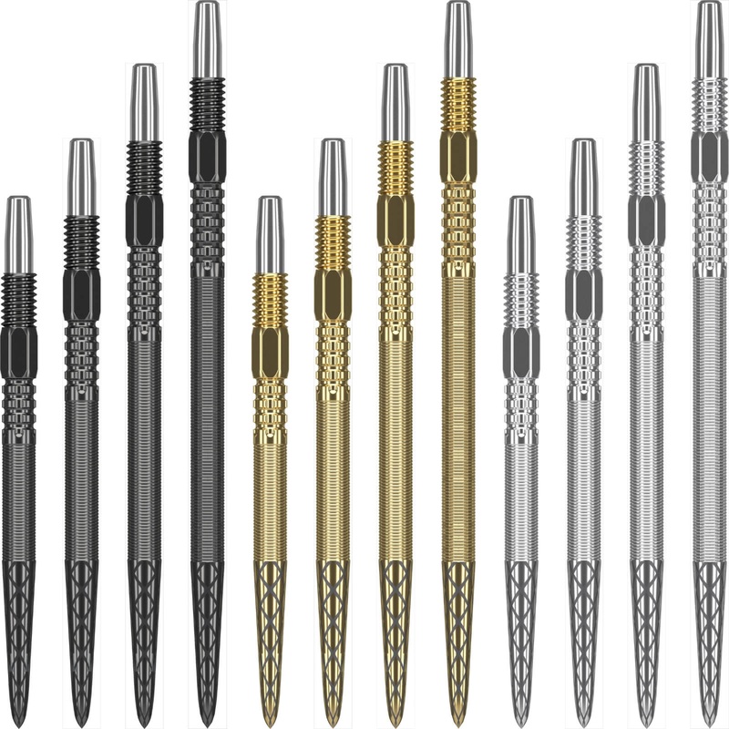 Target – Swiss DX Dart Points – 26mm 30mm 35mm 40mm Black 26mm