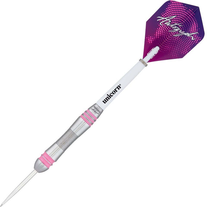 Unicorn Autograph Style 2 Steel Tip Darts – 28gm
