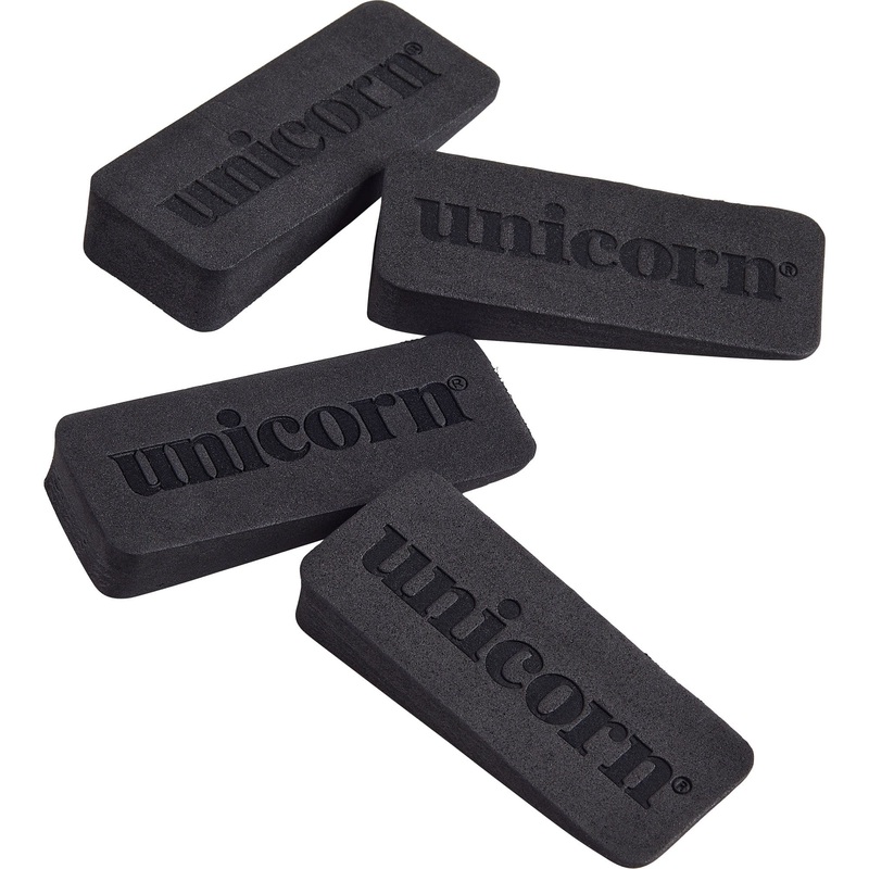 Unicorn EVA Wedges – Secure Your Dartboard – 4 Wedges