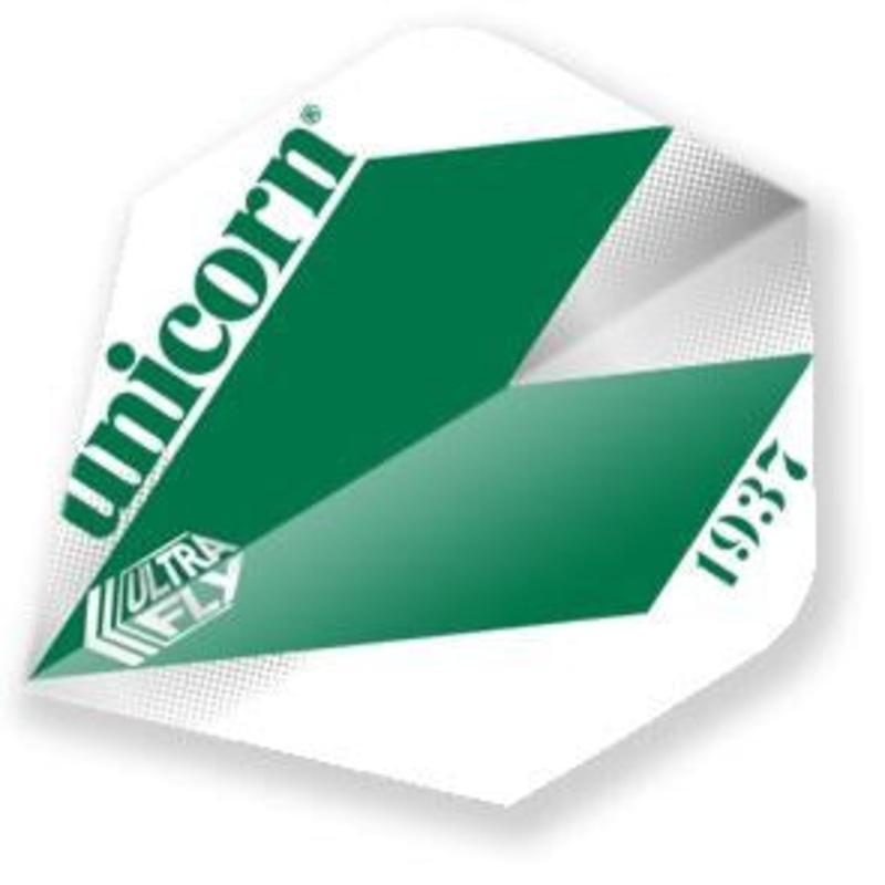 Unicorn Green Comet Ultrafly Big Wing Dart Flights Green