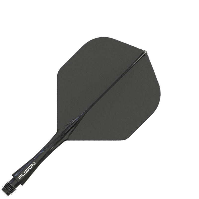 Winmau Fusion Integrated Flight & Shaft System –  No2 Short Black