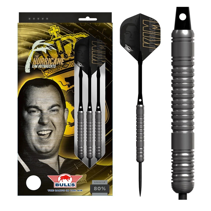 Bull’s NL Kim Huybrechts 80% Tungsten Steel Tip Darts 23 GRAM