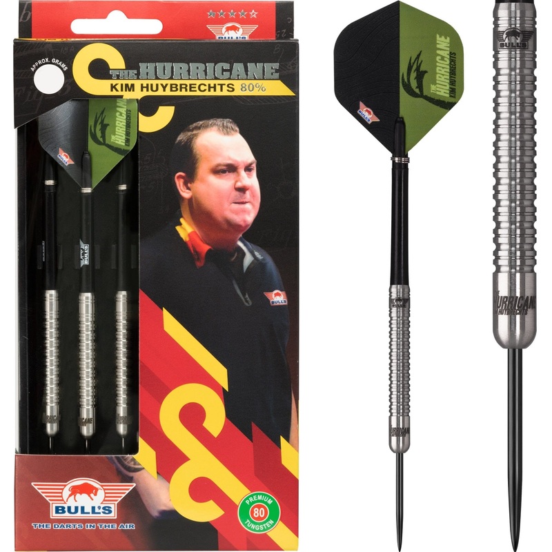 *Bulls Kim Huybrechts Darts – Steel Tip – The Hurricane 22g